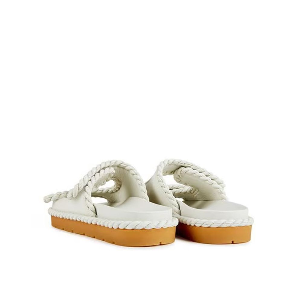 Bottega Veneta Jack Flache Pantoletten Sandalen