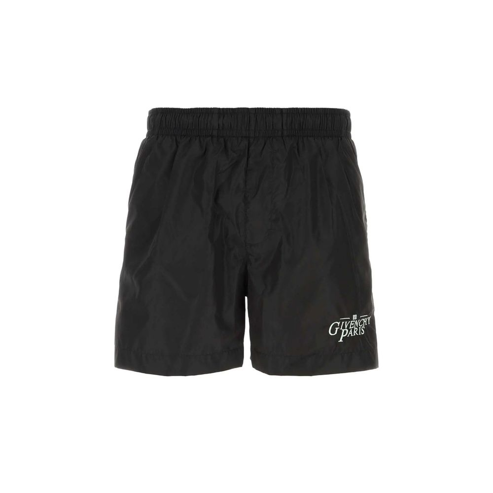 Givenchy Badeshorts mit Logo-Stickerei