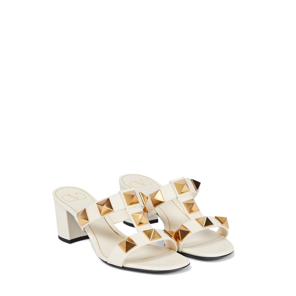 Valentino Garavani Römische Nieten-Ledersandalen