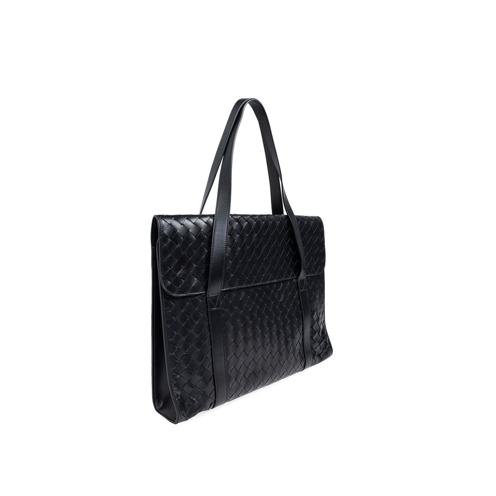 Bottega Veneta Intrecciato Leder Aktentasche