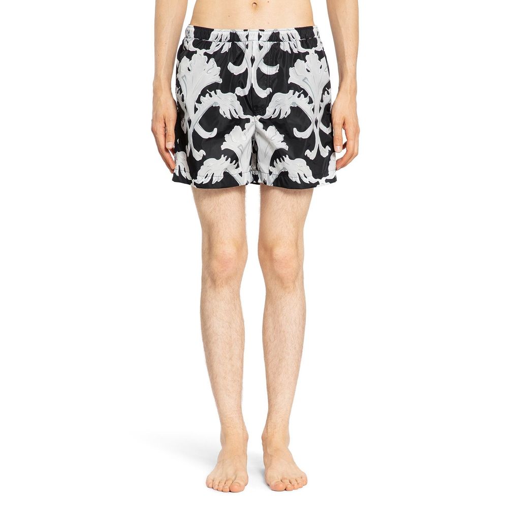 Valentino Metamorphos Wall-Print Badeshorts