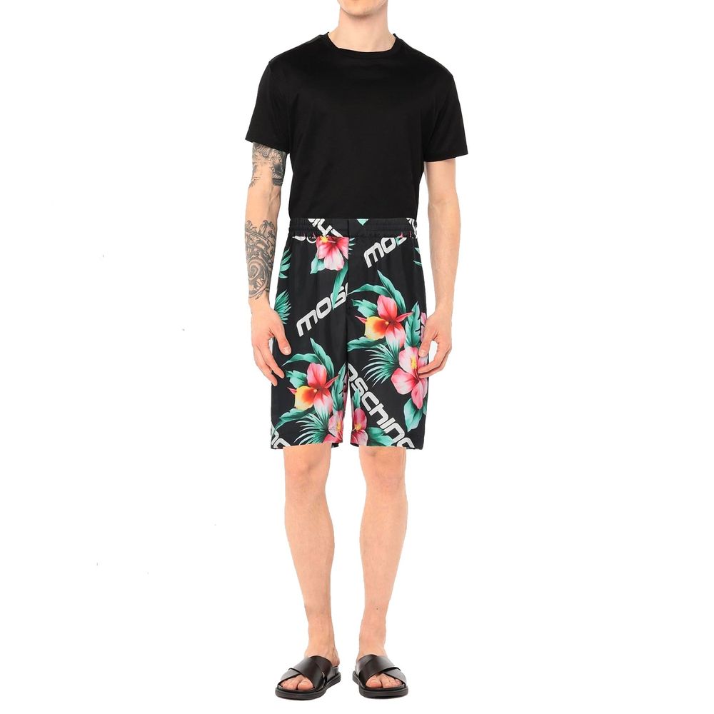 Moschino Couture Moschino Seidenshorts mit Blumendruck