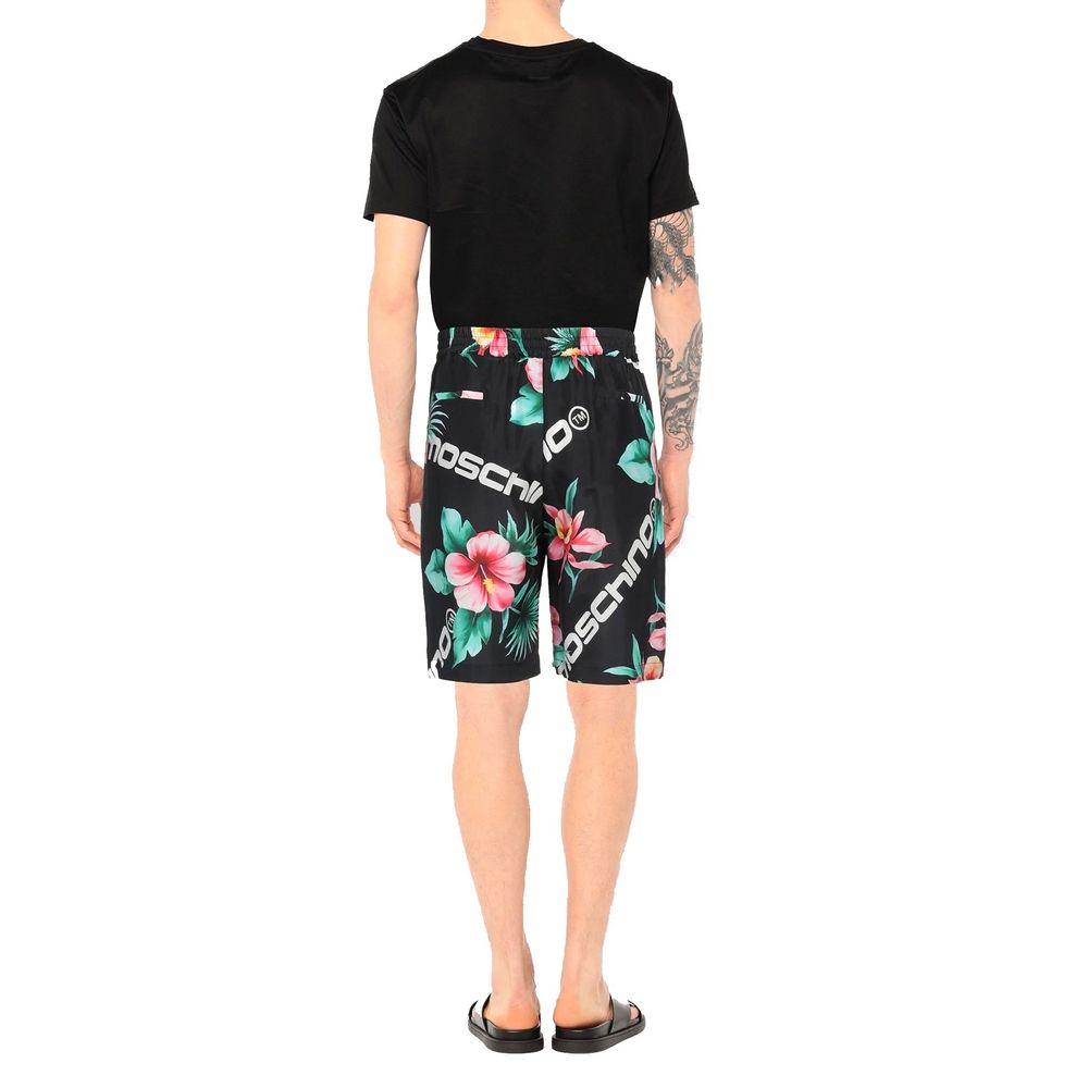 Moschino Couture Moschino Seidenshorts mit Blumendruck