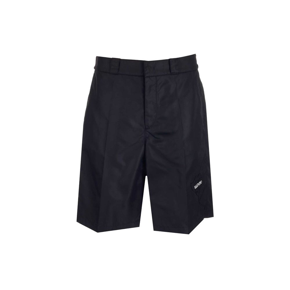 Valentino Bermudashorts mit Blumenstickerei