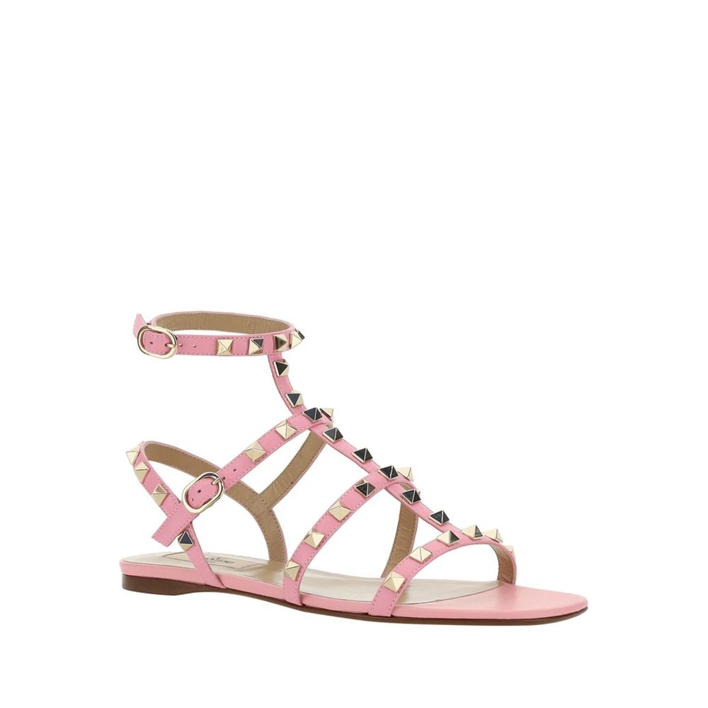 Valentino Garavani Rockstud-Ledersandalen