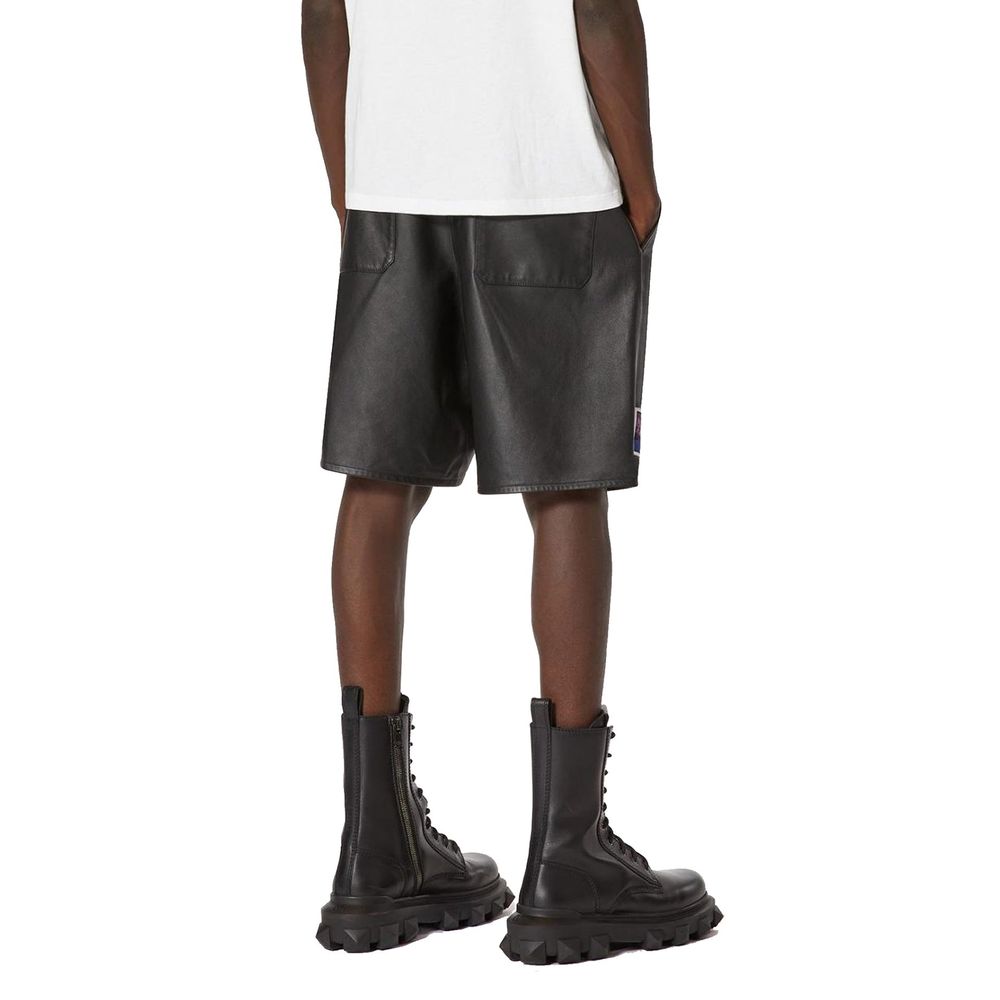 Valentino Leder Shorts