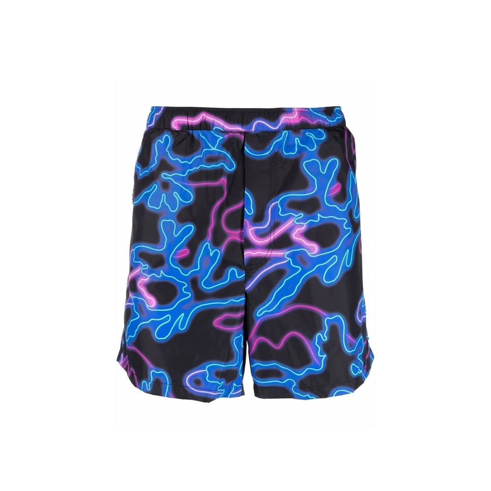 Valentino Badeshorts mit Neon-Print