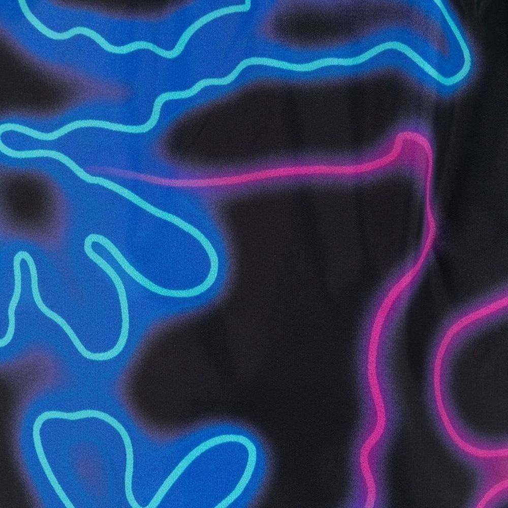 Valentino Badeshorts mit Neon-Print