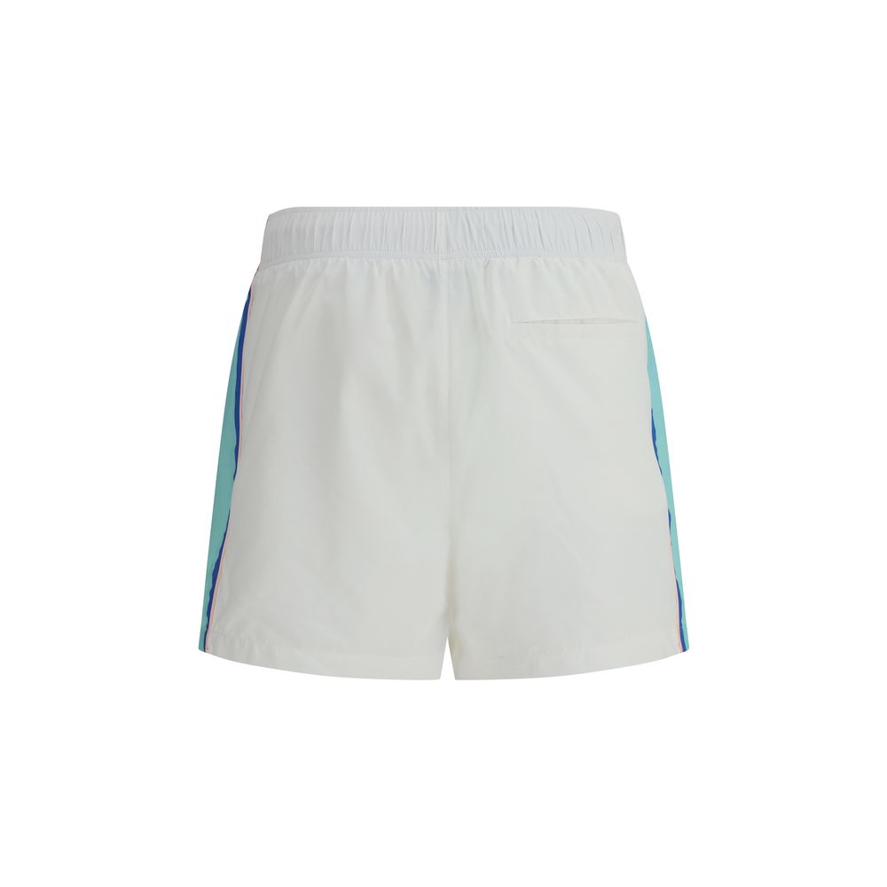 Casablanca Bermuda-Shorts aus mehrfarbigem Nylon