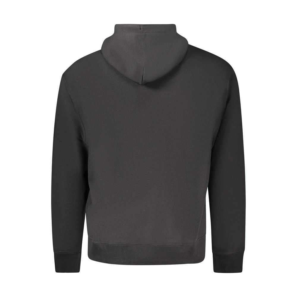 Calvin Klein Schwarzer Baumwollpullover für Männer