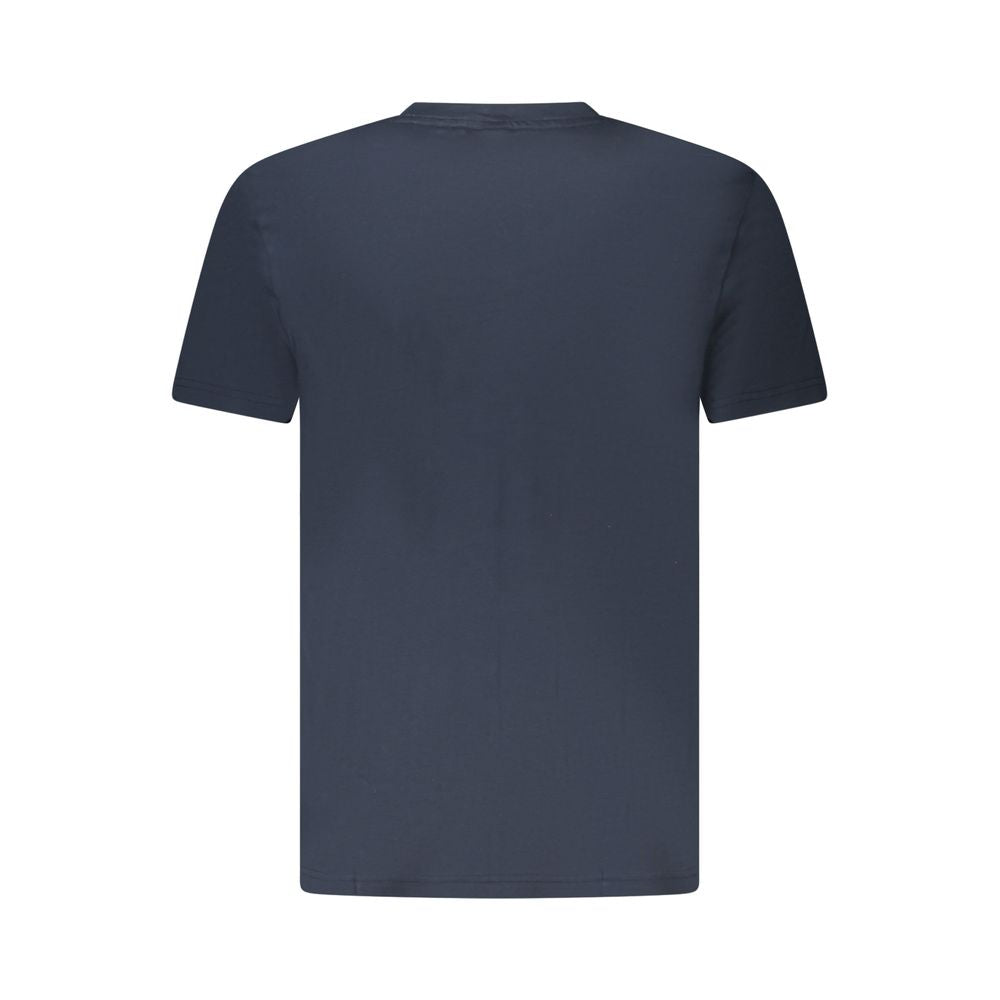 Hugo Boss Blau Baumwolle Männer T-Shirt