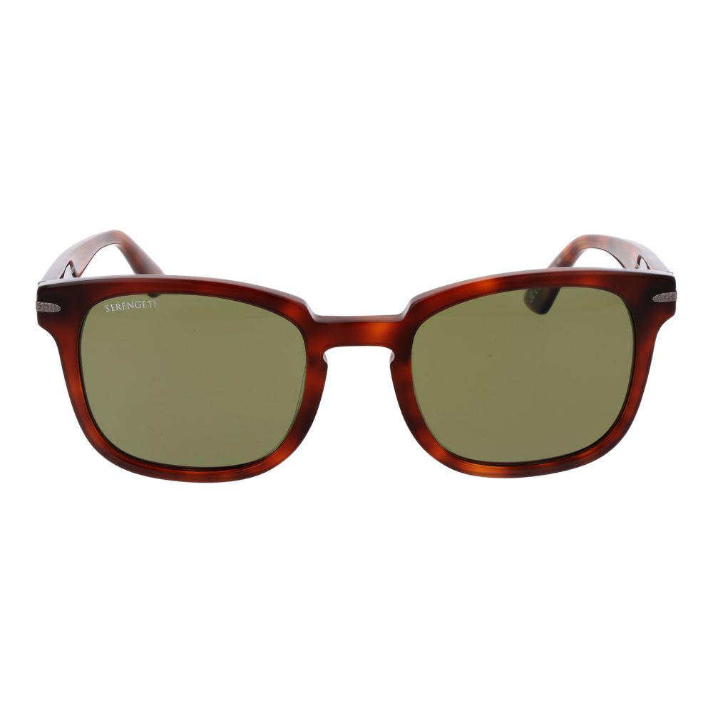 Serengeti Braune Sonnenbrille aus Acetat
