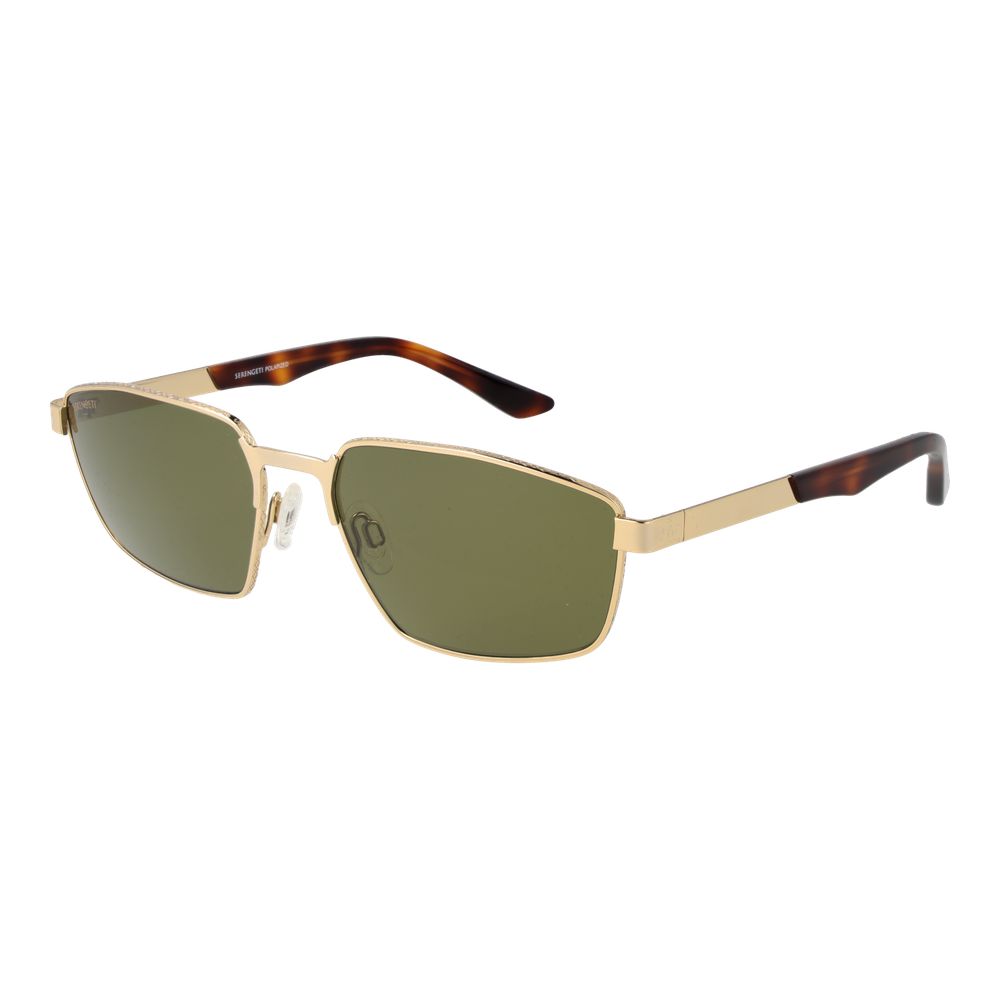 Serengeti Goldene Metall-Sonnenbrille