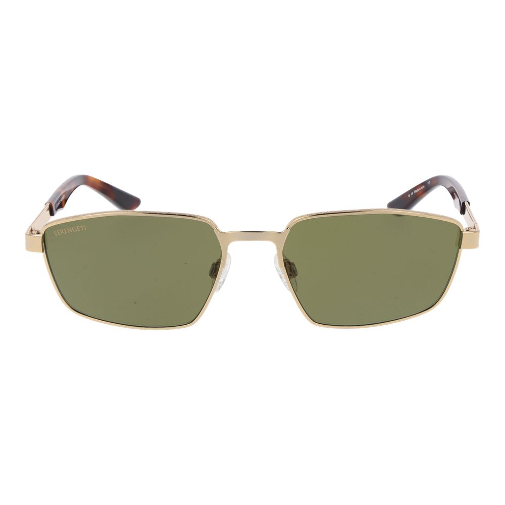 Serengeti Goldene Metall-Sonnenbrille