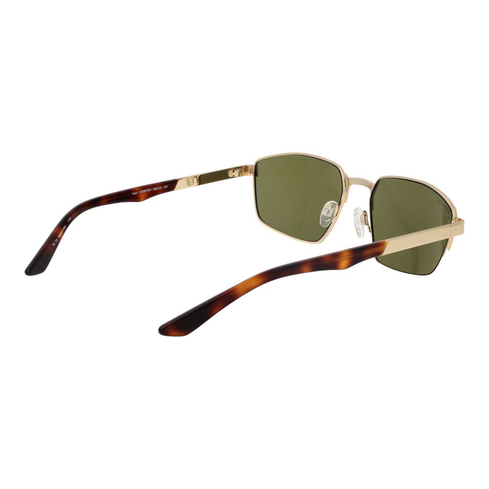 Serengeti Goldene Metall-Sonnenbrille