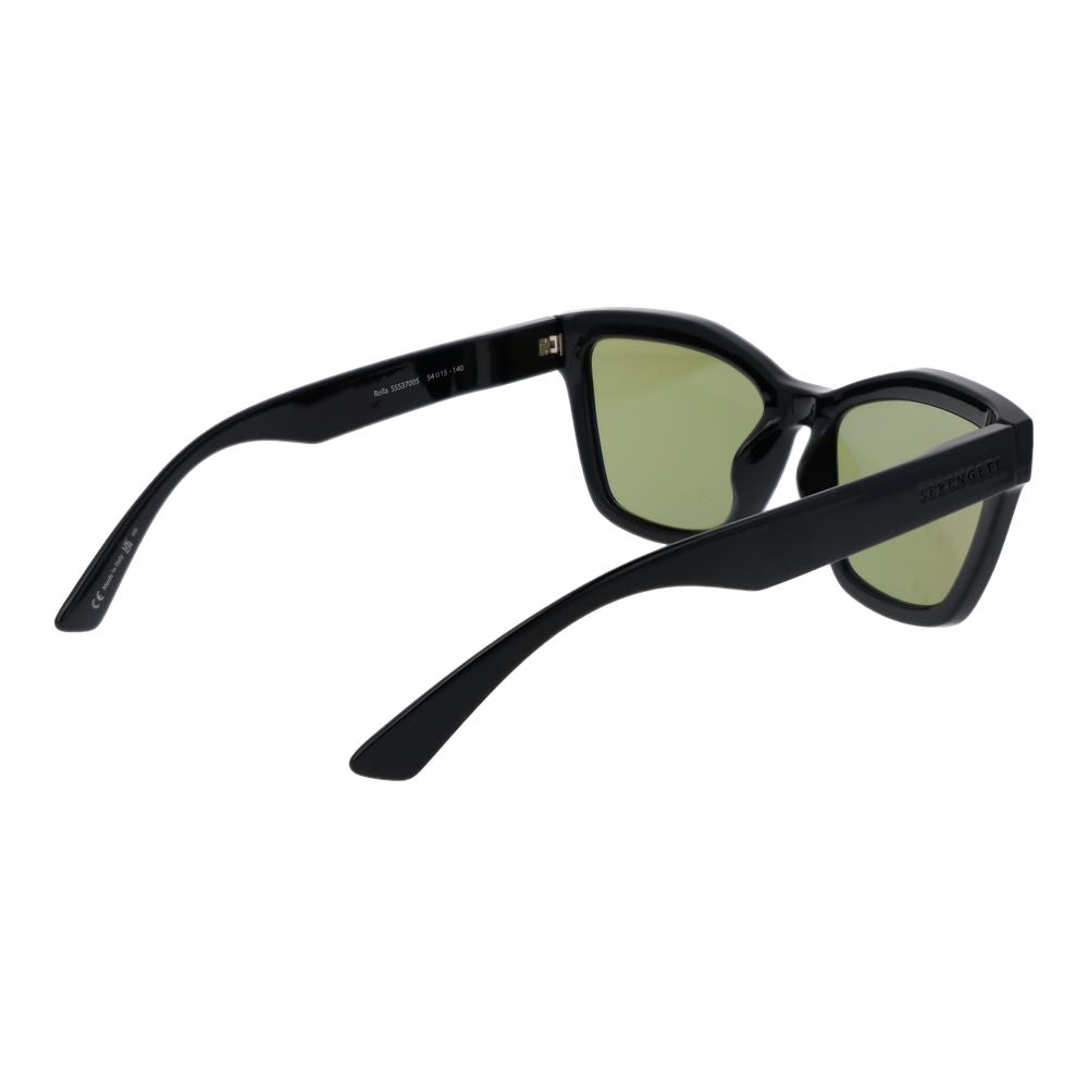 Serengeti Sonnenbrille aus Eco Nylon, Schwarz