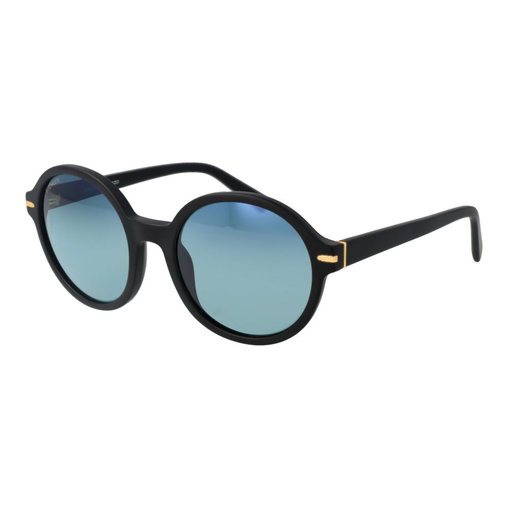 Serengeti Schwarze Sonnenbrille aus Acetat