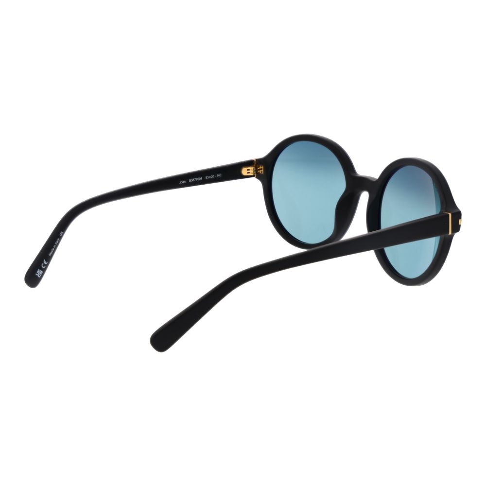 Serengeti Schwarze Sonnenbrille aus Acetat