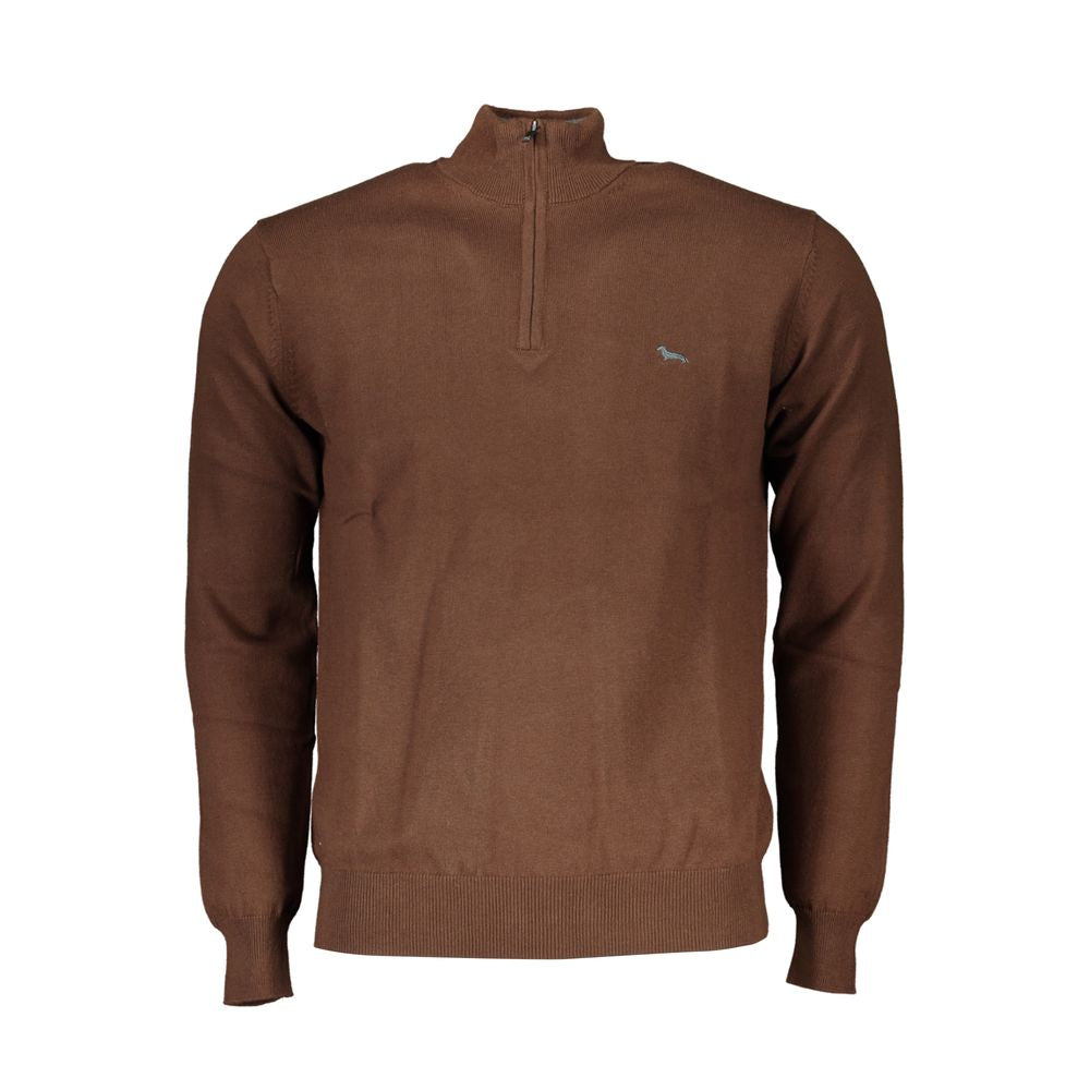 Harmont & Blaine Brauner Baumwollpullover