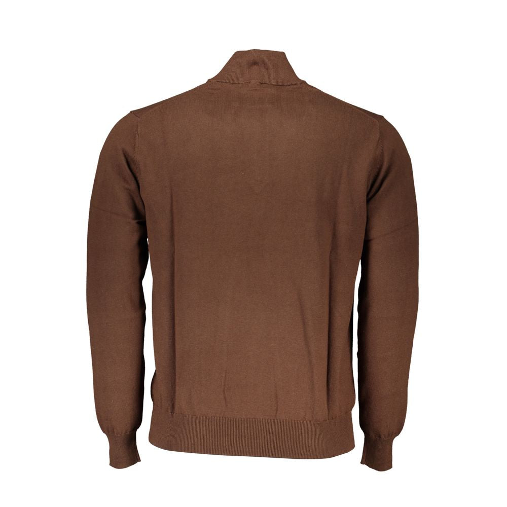 Harmont & Blaine Brauner Baumwollpullover