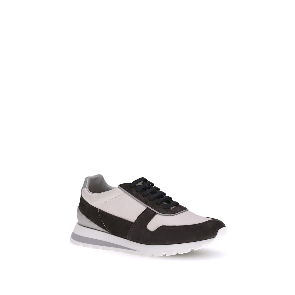 Brunello Cucinelli Turnschuhe aus Leder