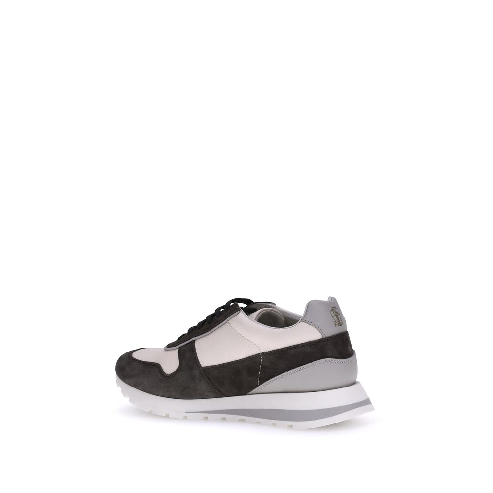 Brunello Cucinelli Turnschuhe aus Leder