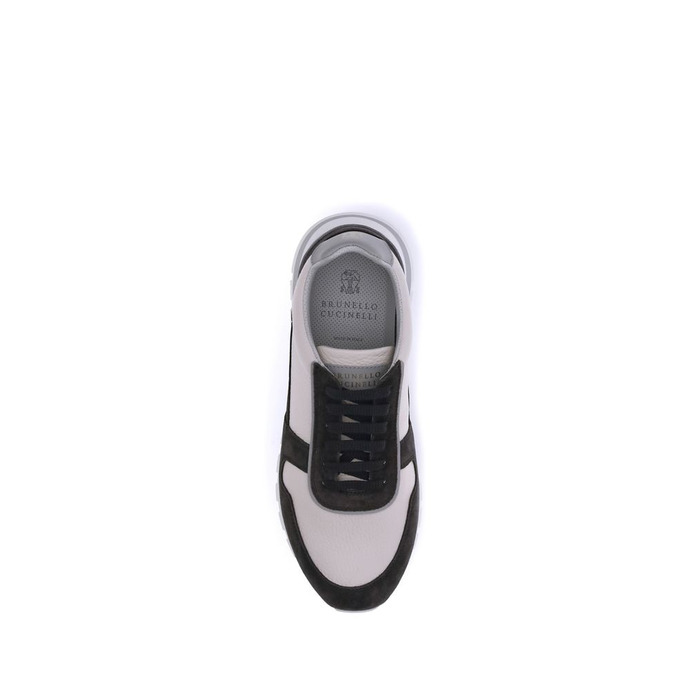 Brunello Cucinelli Turnschuhe aus Leder