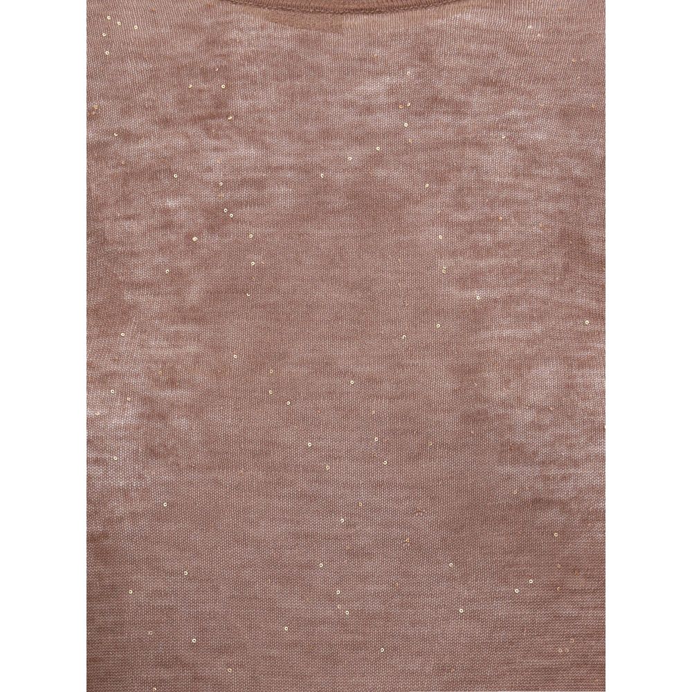 PINKO Brauner Woll-Sweatshirt