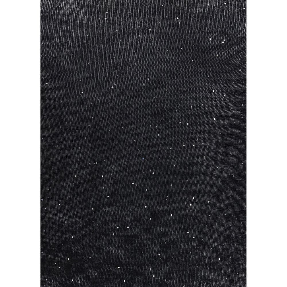 PINKO Goldener Rollkragenpullover aus Wolle