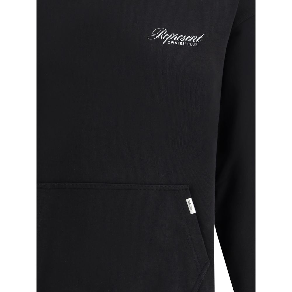 Represent Schwarzer Baumwoll-Sweatshirt