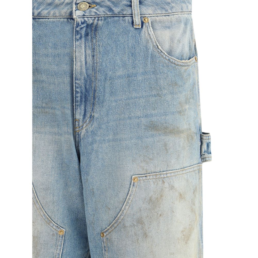 Golden Goose Hellblaue Baumwolljeans aus Denim