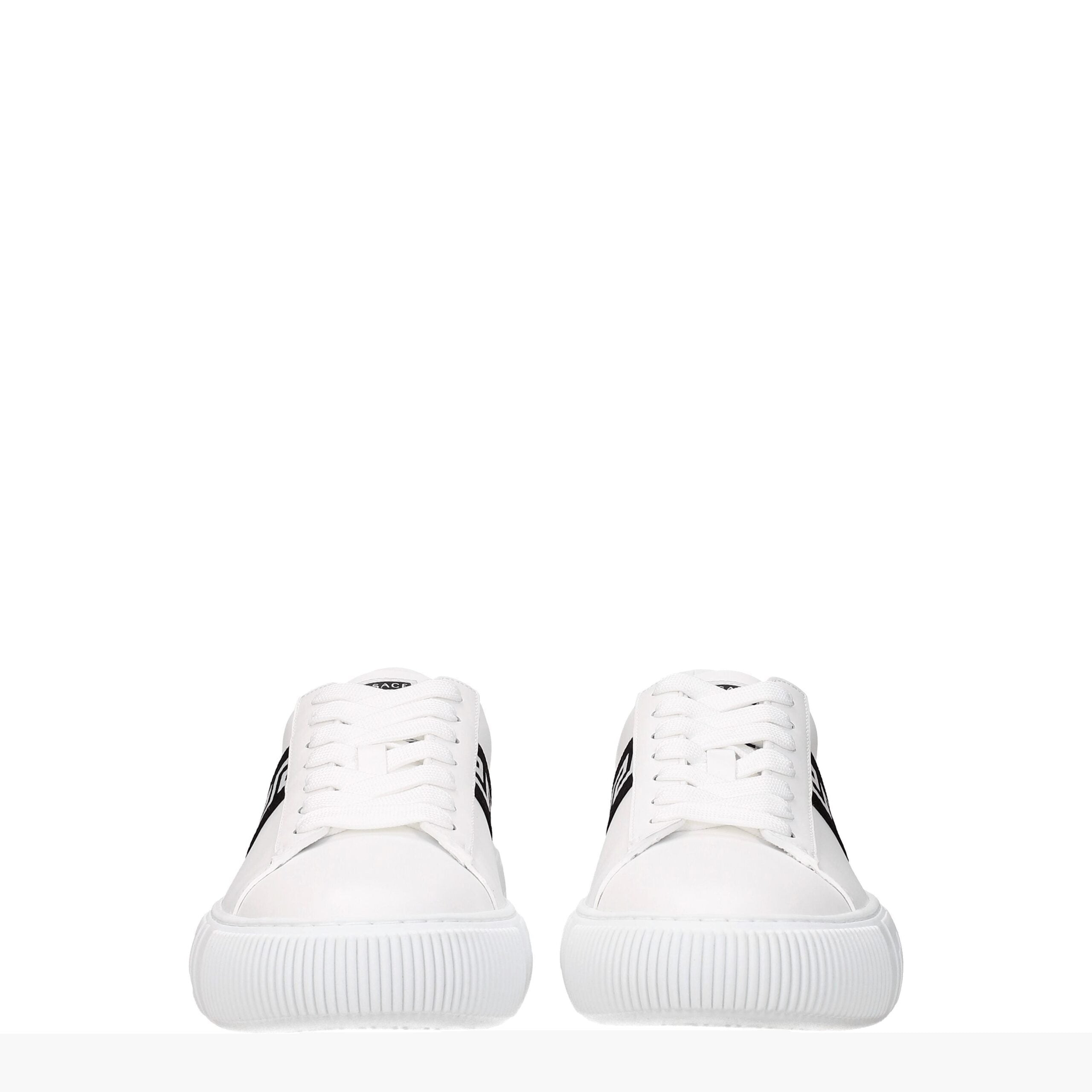 Versace Weiße Leder-Sneakers