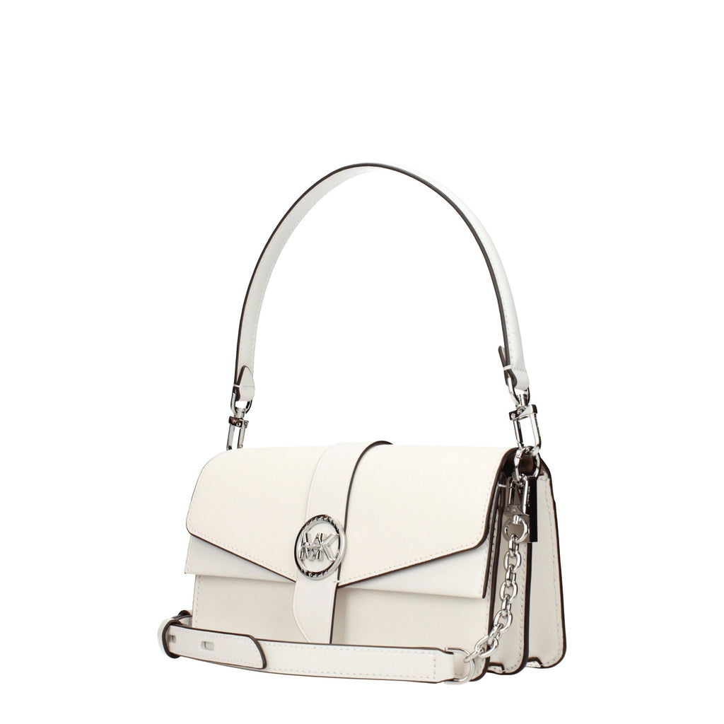 Michael Kors Weiße Lederhandtaschen