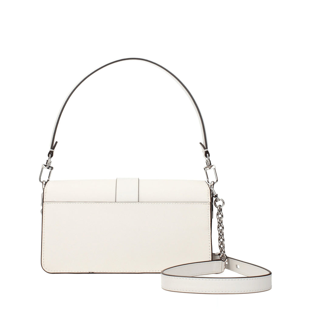 Michael Kors Weiße Lederhandtaschen