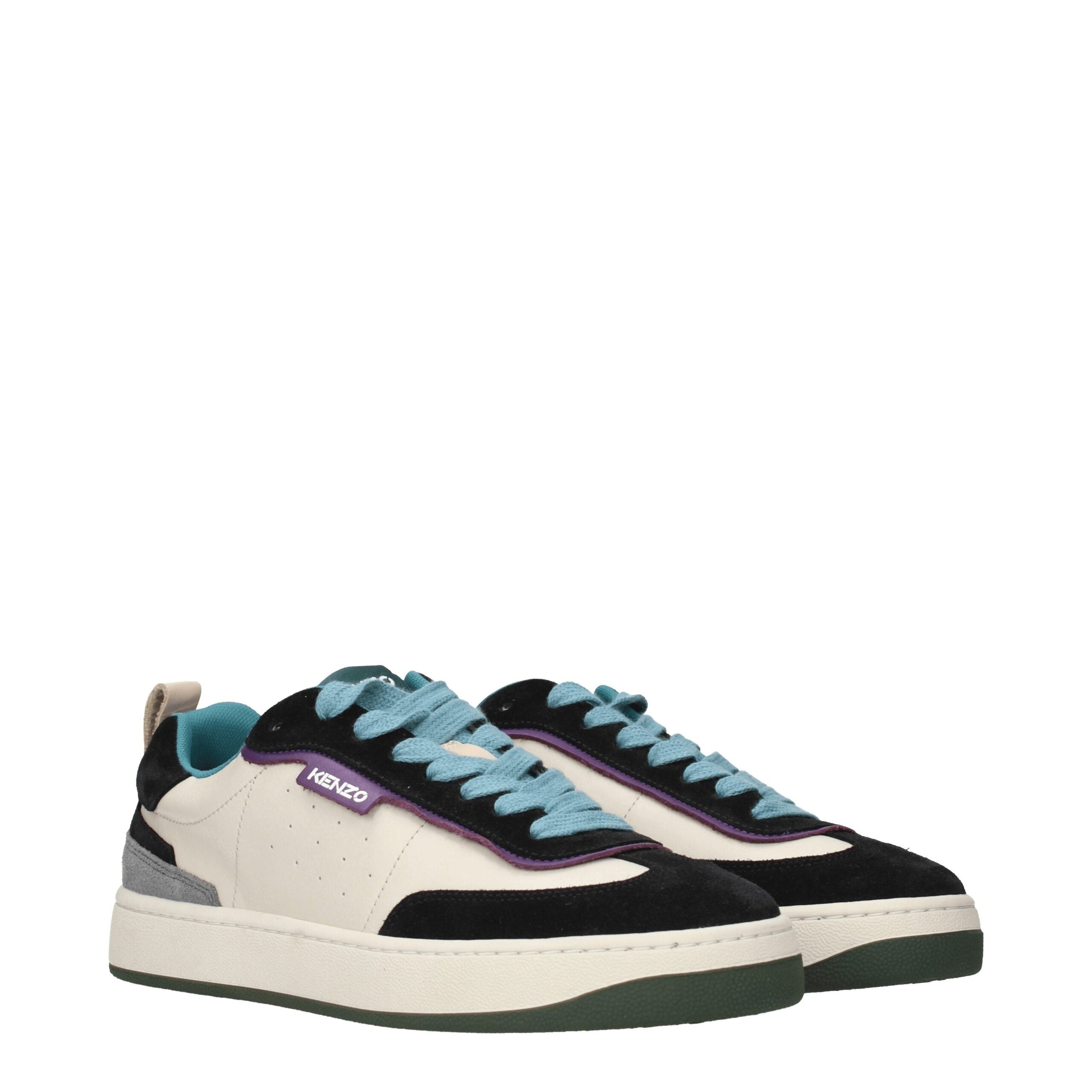 Kenzo Multicolor Leder Low Tops
