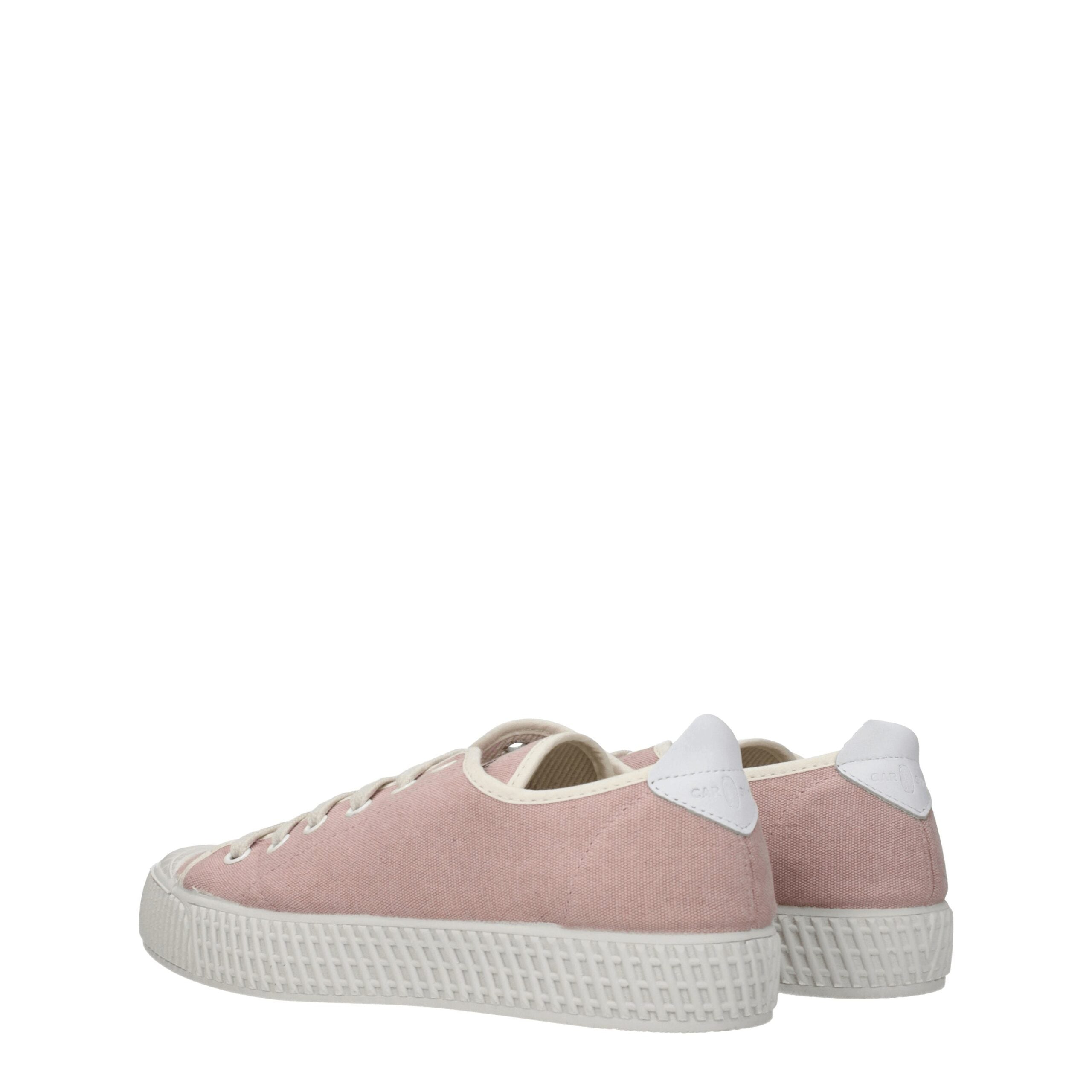 Car Shoe Rosa Stoff-Sneaker mit niedrigem Schaft