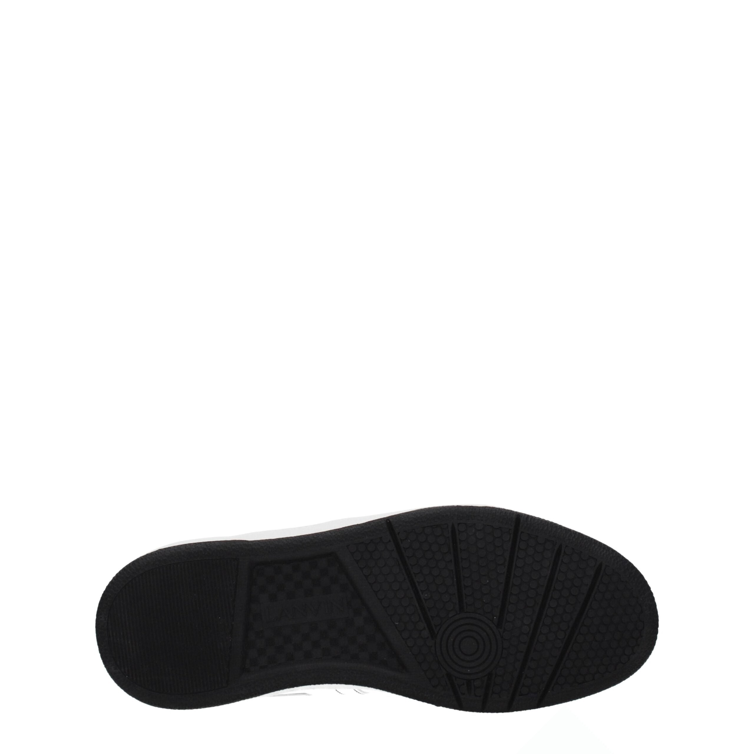 Lanvin Hochwertige High-Top Sneaker aus Weißem Leder