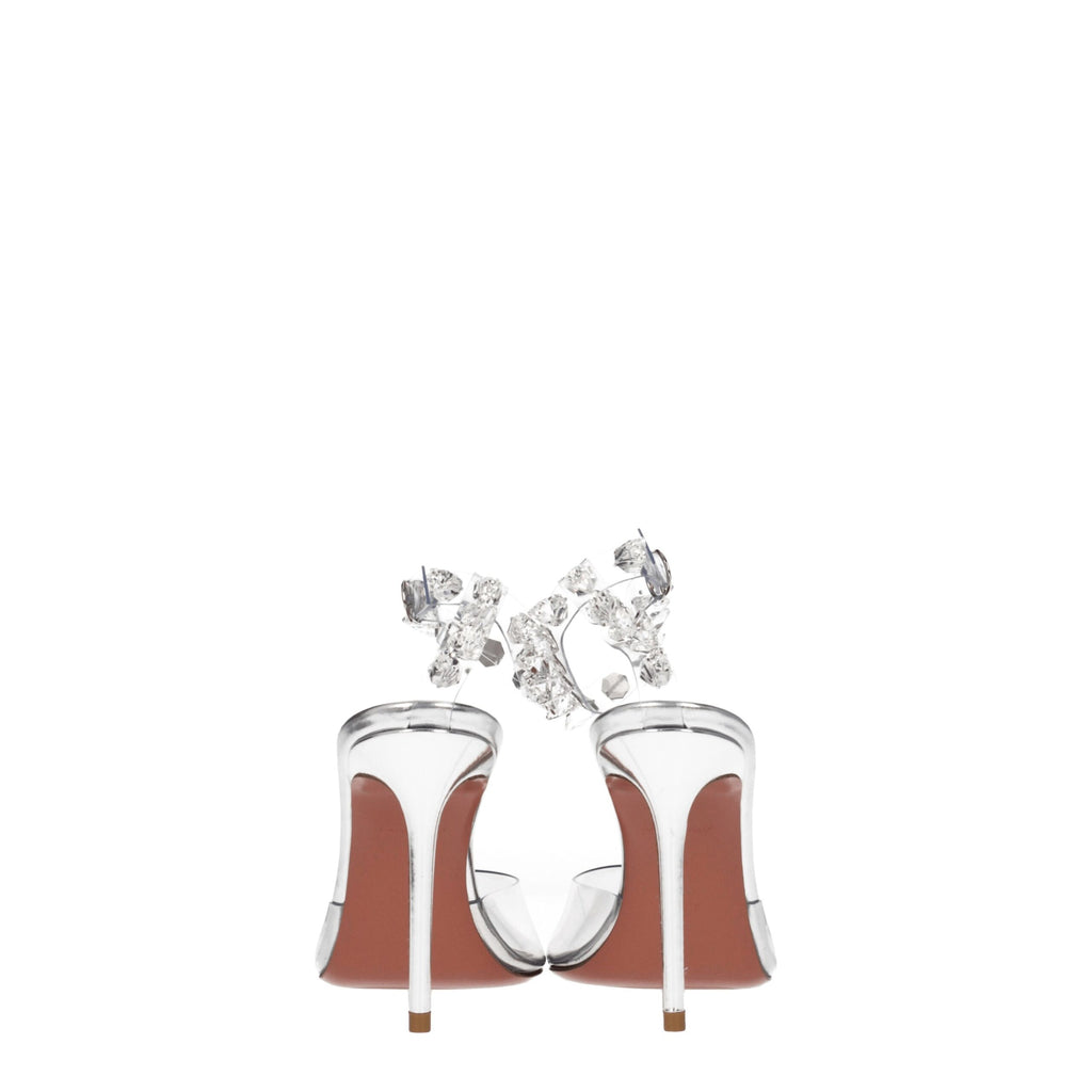 Amina Muaddi Transparente Pvc High Heel Pumps