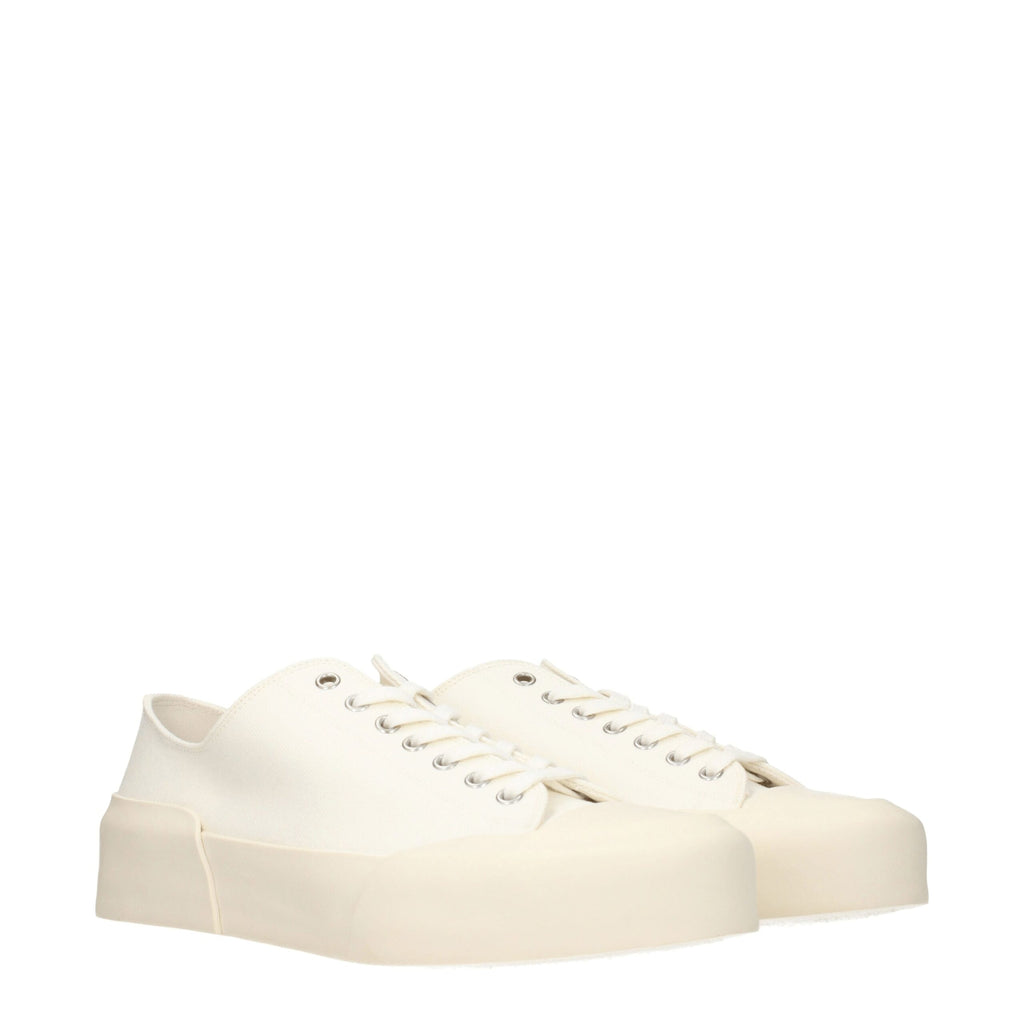 Jil Sander Beige Stoff Low Tops