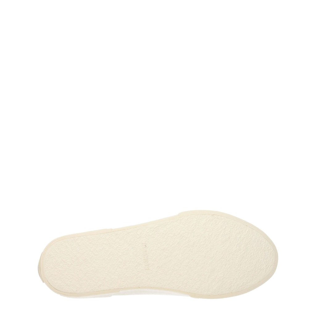 Jil Sander Beigefarbene Stoff-High-Tops