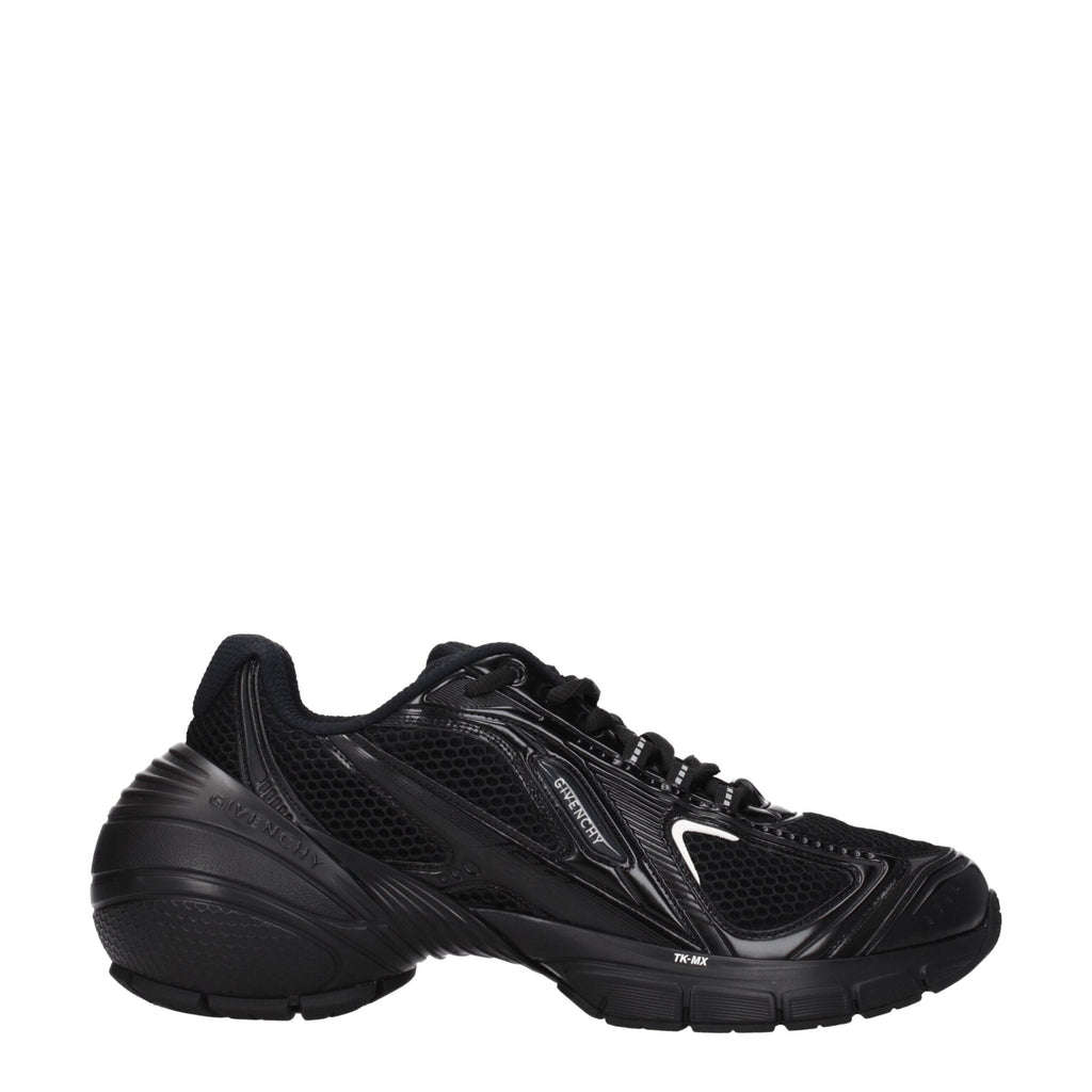 Givenchy Schwarzer Stoff Sportliche Turnschuhe