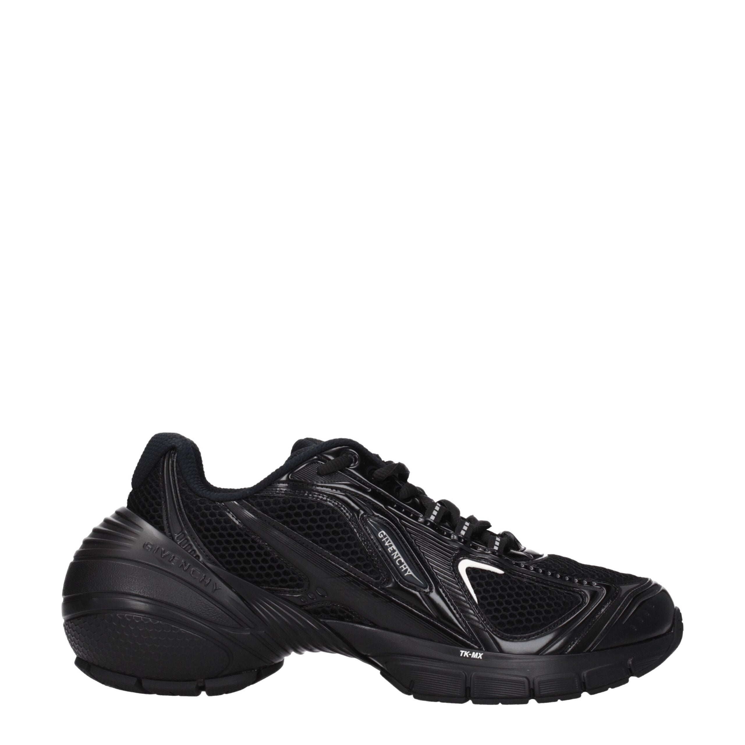 Givenchy Schwarzer Stoff Sportliche Turnschuhe