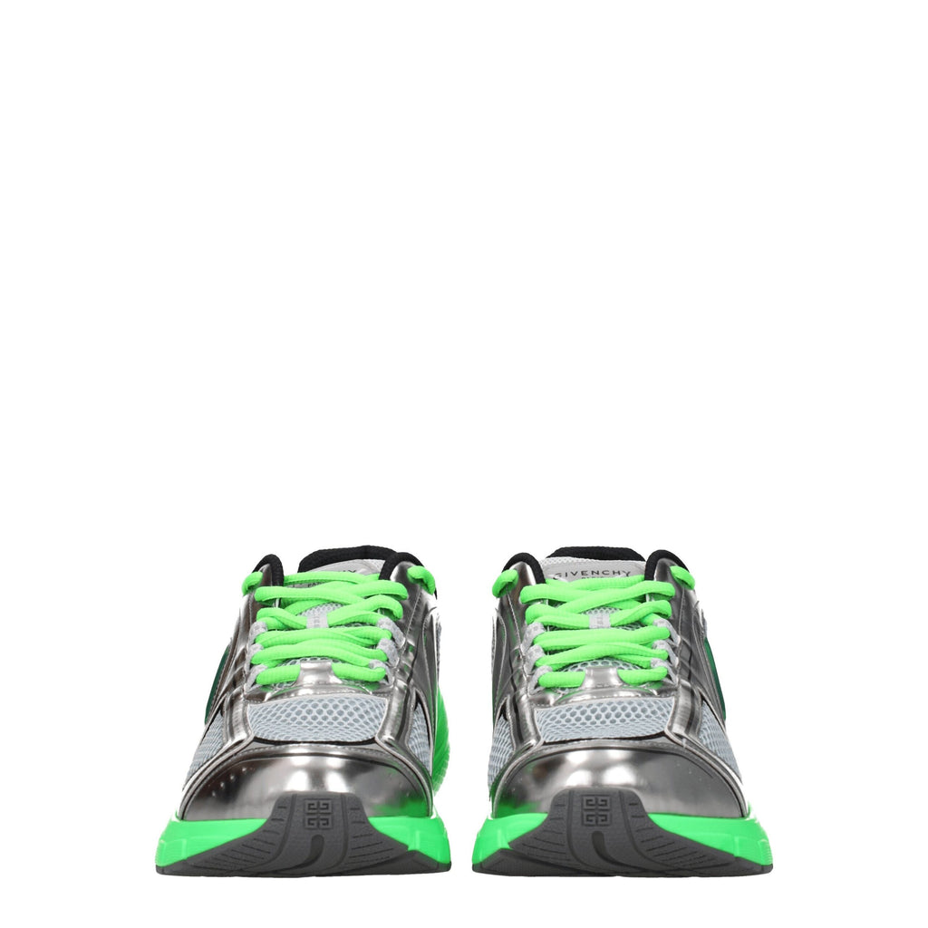 Givenchy Graue Sportliche Turnschuhe aus Stoff