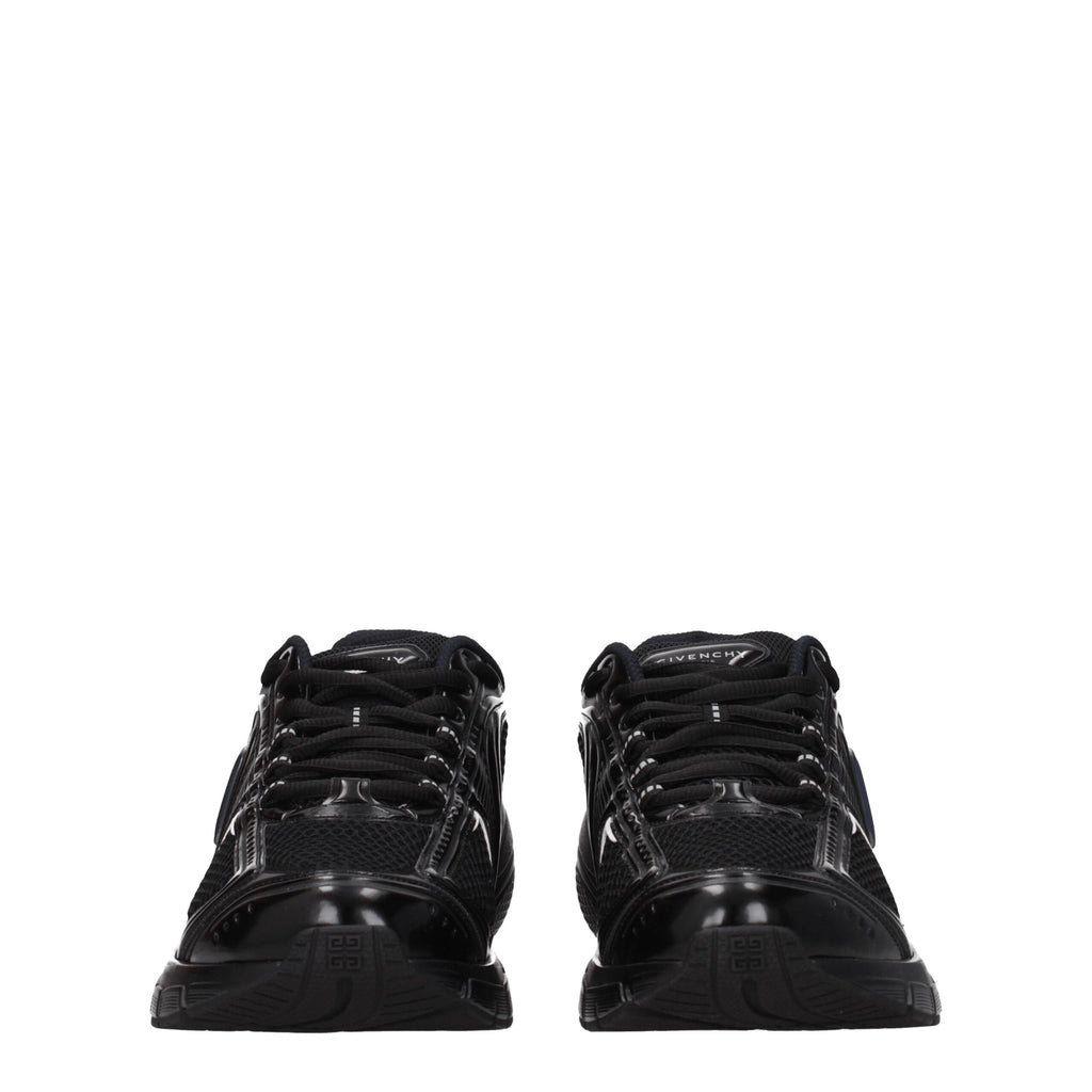 Givenchy Schwarzer Stoff Sportliche Turnschuhe
