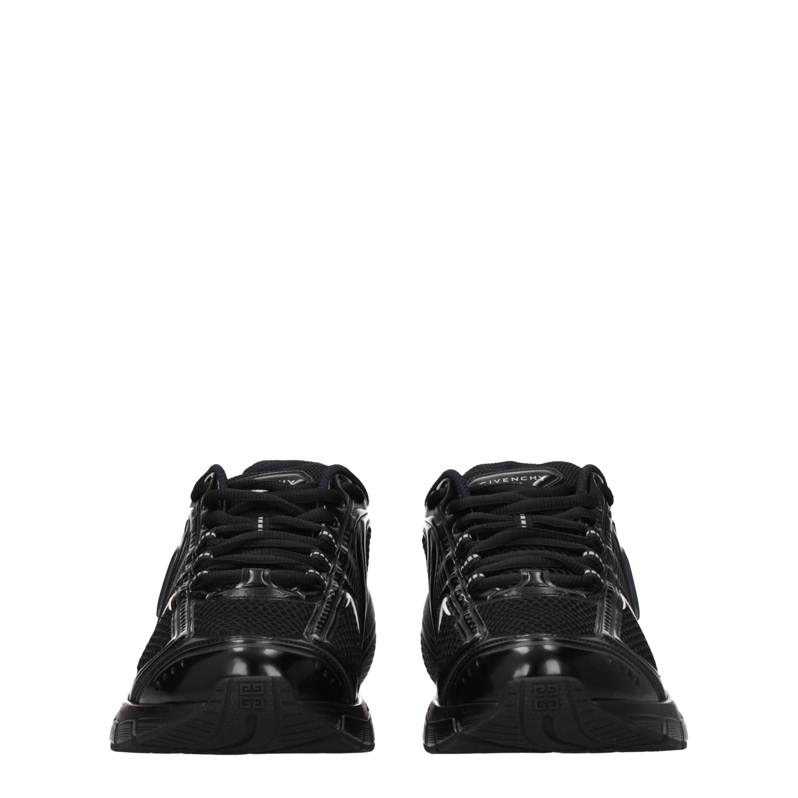 Givenchy Schwarzer Stoff Sportliche Turnschuhe