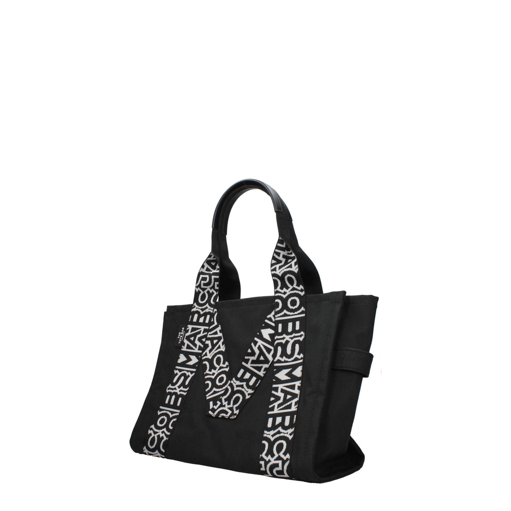 Marc Jacobs Schwarze Stoff-Umhängetaschen