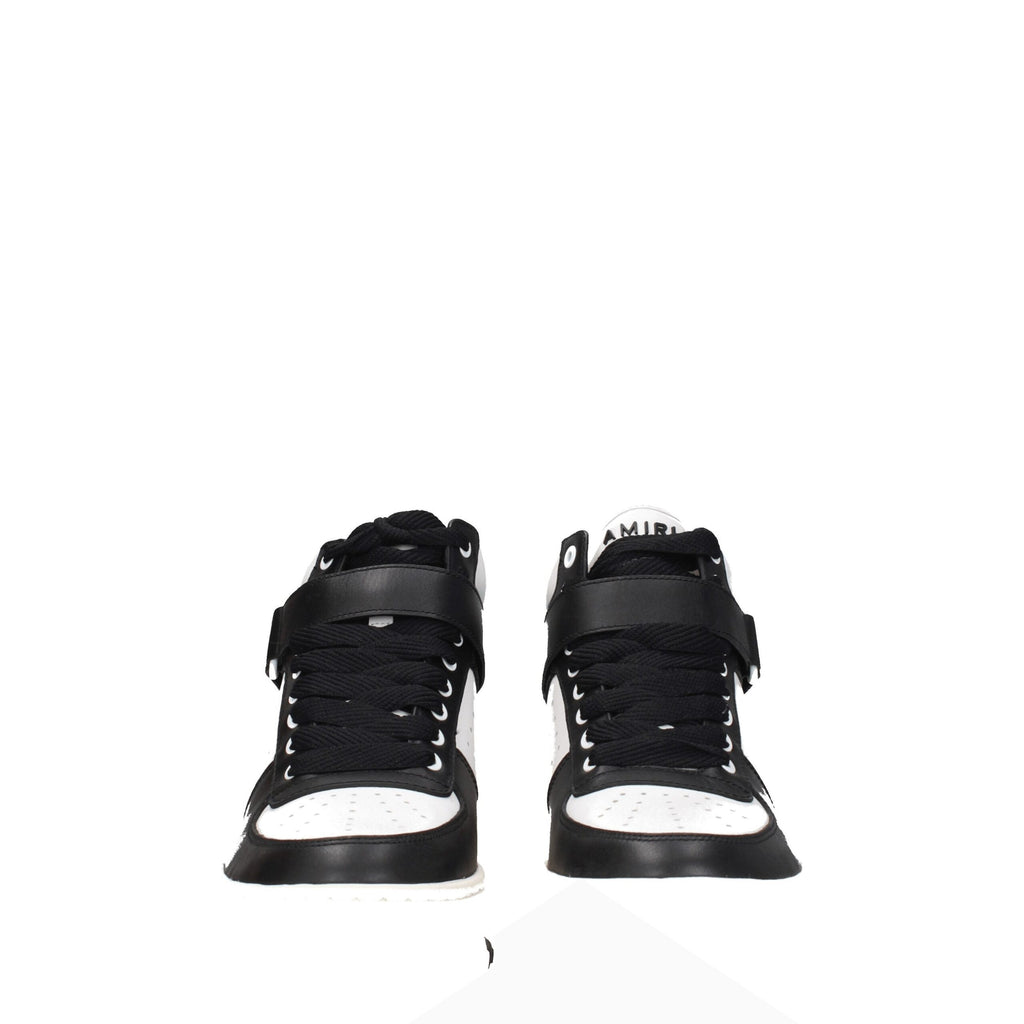 Amiri Schwarze Leder-High-Top-Sneaker