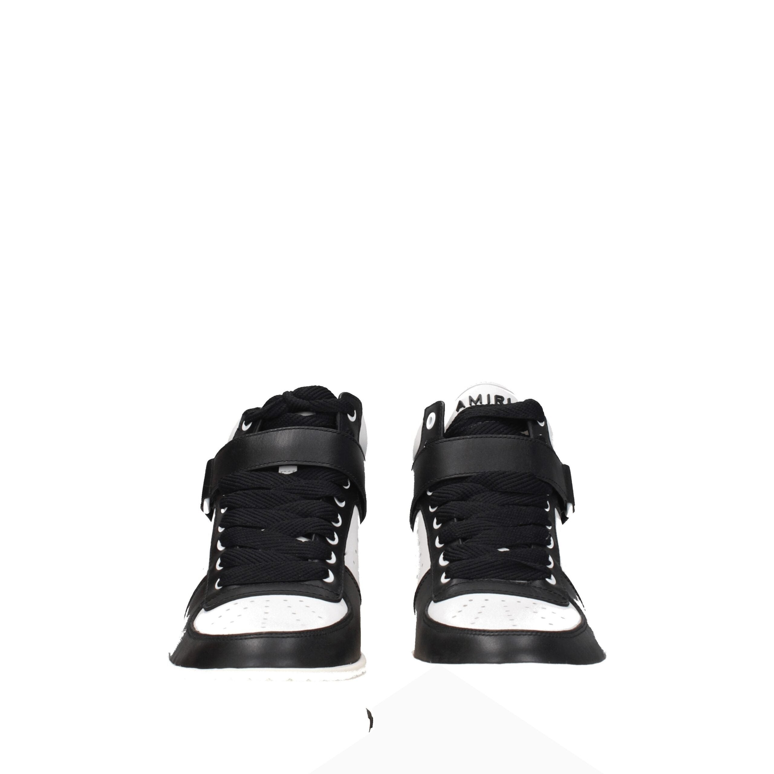 Amiri Schwarze Leder-High-Top-Sneaker