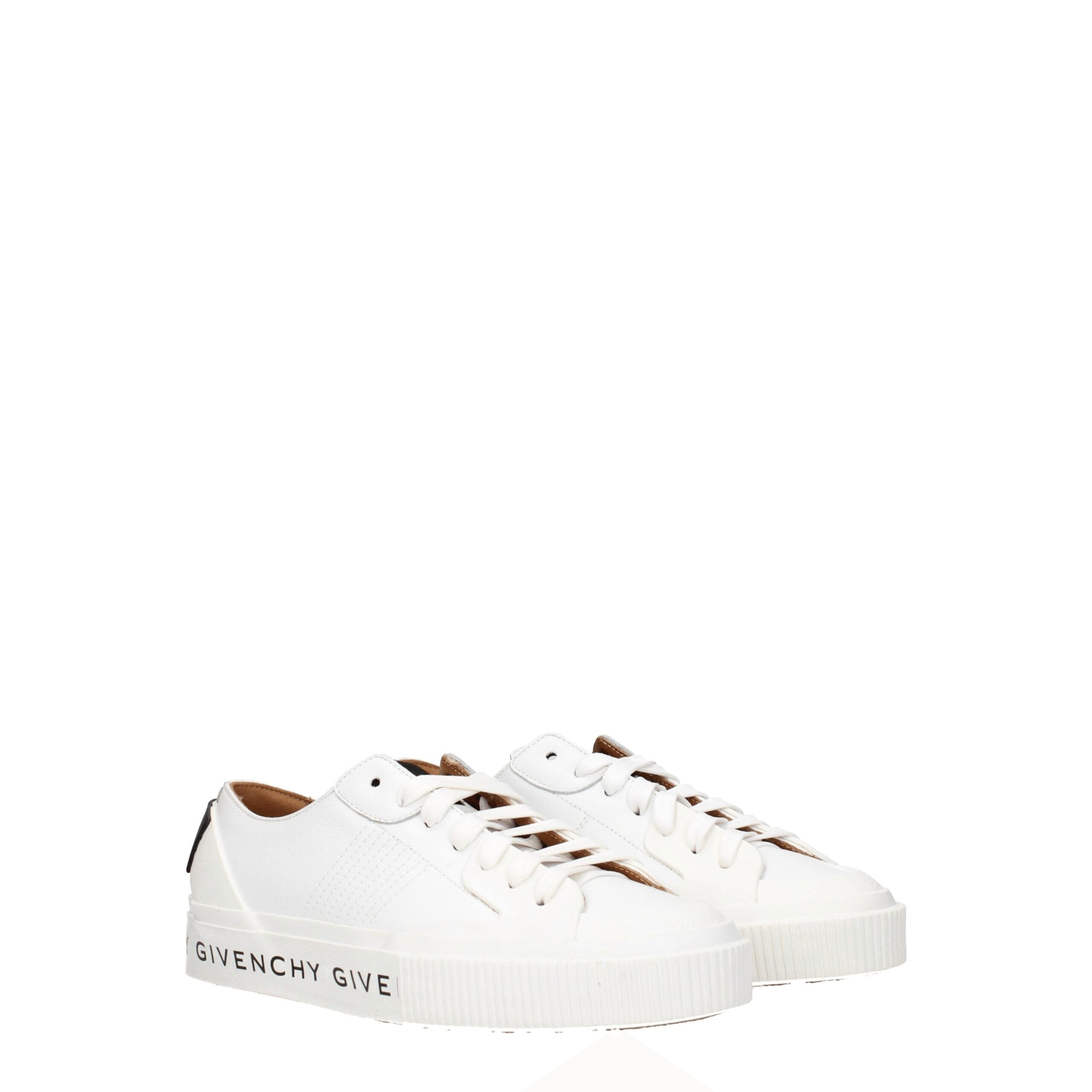 Givenchy Weiße Leder-Low Tops