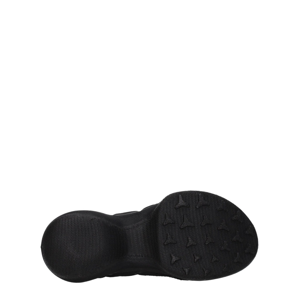 Givenchy Slipper aus schwarzem Stoff